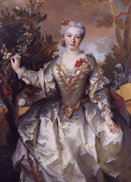 Nicolas de Largilliere Portrait of Louise-Madeleine Bertin, Countess of Montchal Germany oil painting art